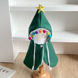 Factory direct sales pet Christmas suit cape cape pet dog costume funny clothes dog cat transformation costume