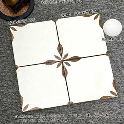 Foshan All-Ceramic French Retro Small Flower Tiles Balcony Bathroom Kitchen Bathroom Shop 200*200 Parquet Tiles