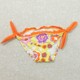 dudu girl swimming trunks k702 cute fashion beach hot spring swimsuit 3-7 year old flower triangle bikini
