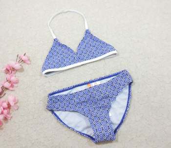 Children's sexy fashion triangle bikini set
