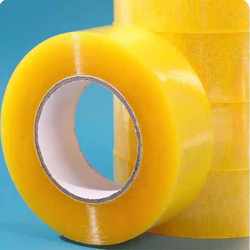 Fengcheng Adhesive Tape, Transparent Tape, Express Packaging Sealing Tape, Whole Box Wholesale, Beige Large Roll Tape