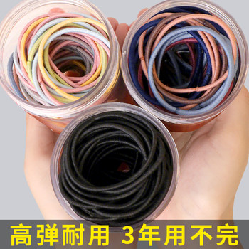 No tie marks and elastic band temperament girl's headdress hair rope