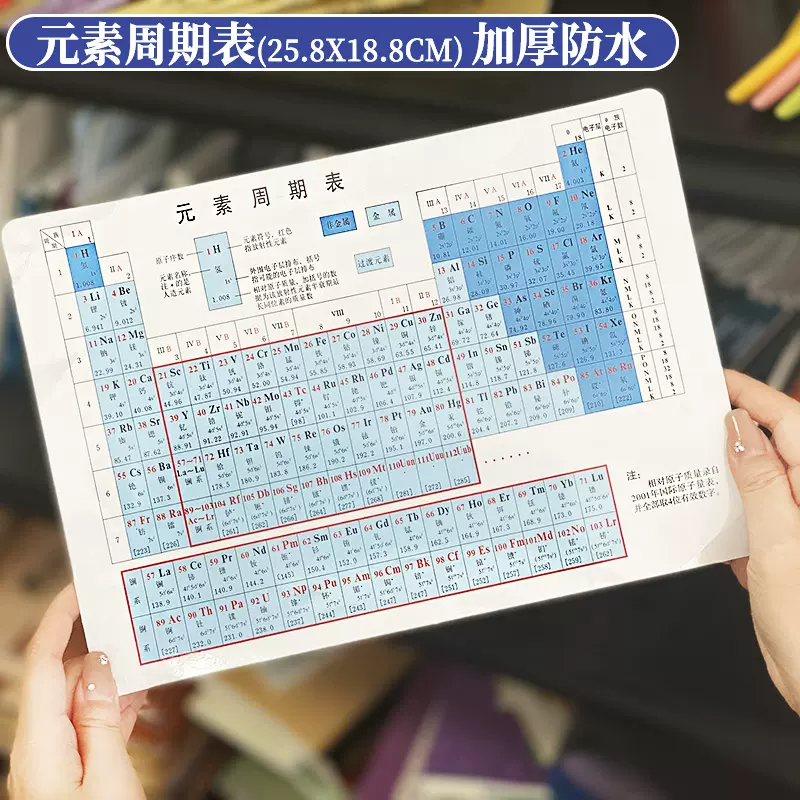 元素周期表初一初二初三高一高二高三中学生通用化学