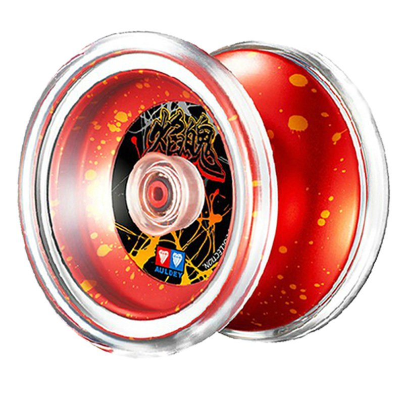 Auldey Audi Fire Boy King Yo-Yo Glitter Ice Flame Butterfly Yo-Yo