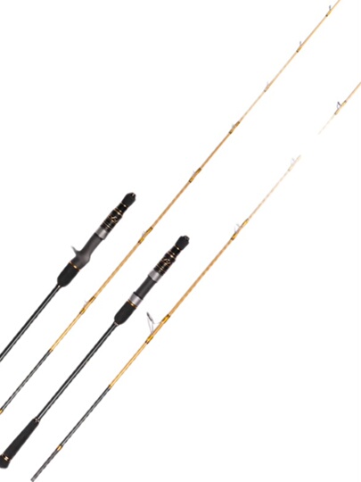 Hao Yu Workshop カーボンソリッド スローロックフィッシングロッド