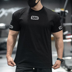 British Sbd Hercules Competition T-Shirt Popular Short-Sleeved Training Sports Round-Neck Large Size T-Shirt Fitness Sports