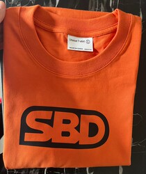 Sbd Made in China, Strongman Powerlifting Fitness Pure Cotton Short-Sleeved Sports Casual T-Shirt for Men, Loose Fit