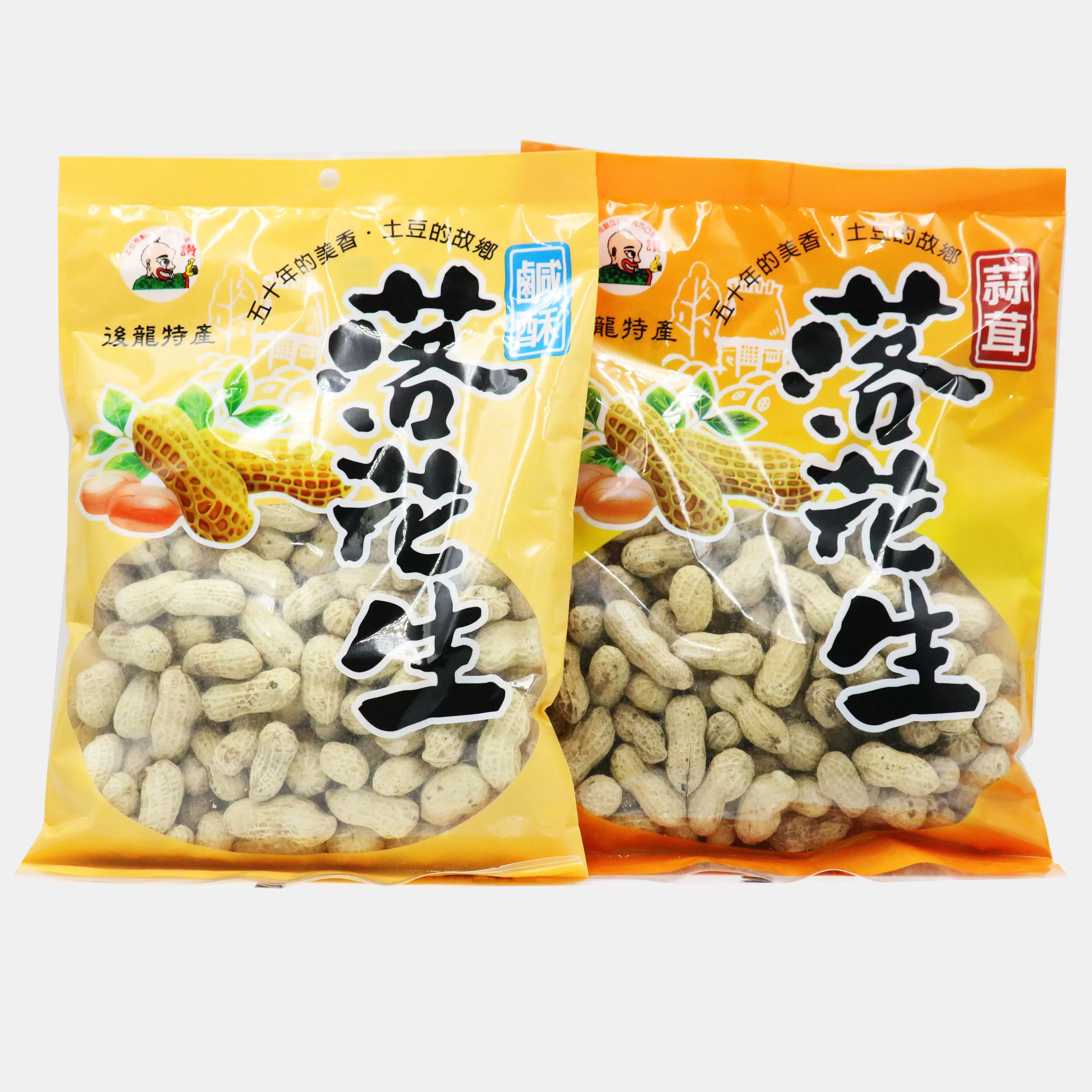 台湾原装进口浚龙特产咸酥蒜茸落花生零食干花生