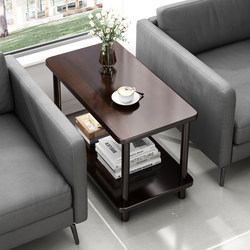 Small Coffee Table in the Middle of the Sofa, Office Solid Wood Small Table, Reception Room Sofa Side Table, Tea Table, Simple Tea Table, Side Table