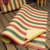 C thickened cowhide = large stripes = 5 sheets - size 50*70cm 
