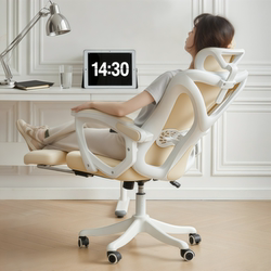 Office Chair, Reclining Chair, Sturdy and Durable, Backrest Chair, Comfortable Gaming Chair, Waist-Protecting, Comfortable Ergonomic Chair