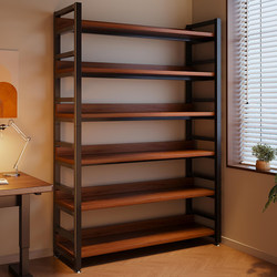 Bookshelf Storage Rack Floor-Standing Home Integrated Wall-Mounted Living Room Shelf Display Rack Student Library Simple Bookcase