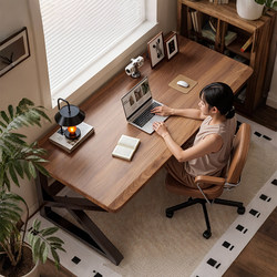 All Solid Wood Computer Desk Desktop Home Office Desk Study Desk Bedroom Adult Desk Gaming Desk Simple Workbench