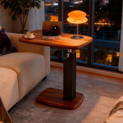 Adjustable Height Coffee Table for Living Room, Home Use Side Table, Sofa Side Table, Small Coffee Table, Mobile Corner Table, Mini Small Table, Side Cabinet, Side Table