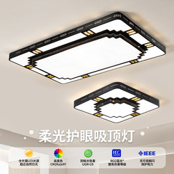 Living Room Ceiling Light, New Chinese Style 2025 Model, Elegant and Modern, Ultra-Bright Full-Spectrum Eye-Protection Main Light for the Hall