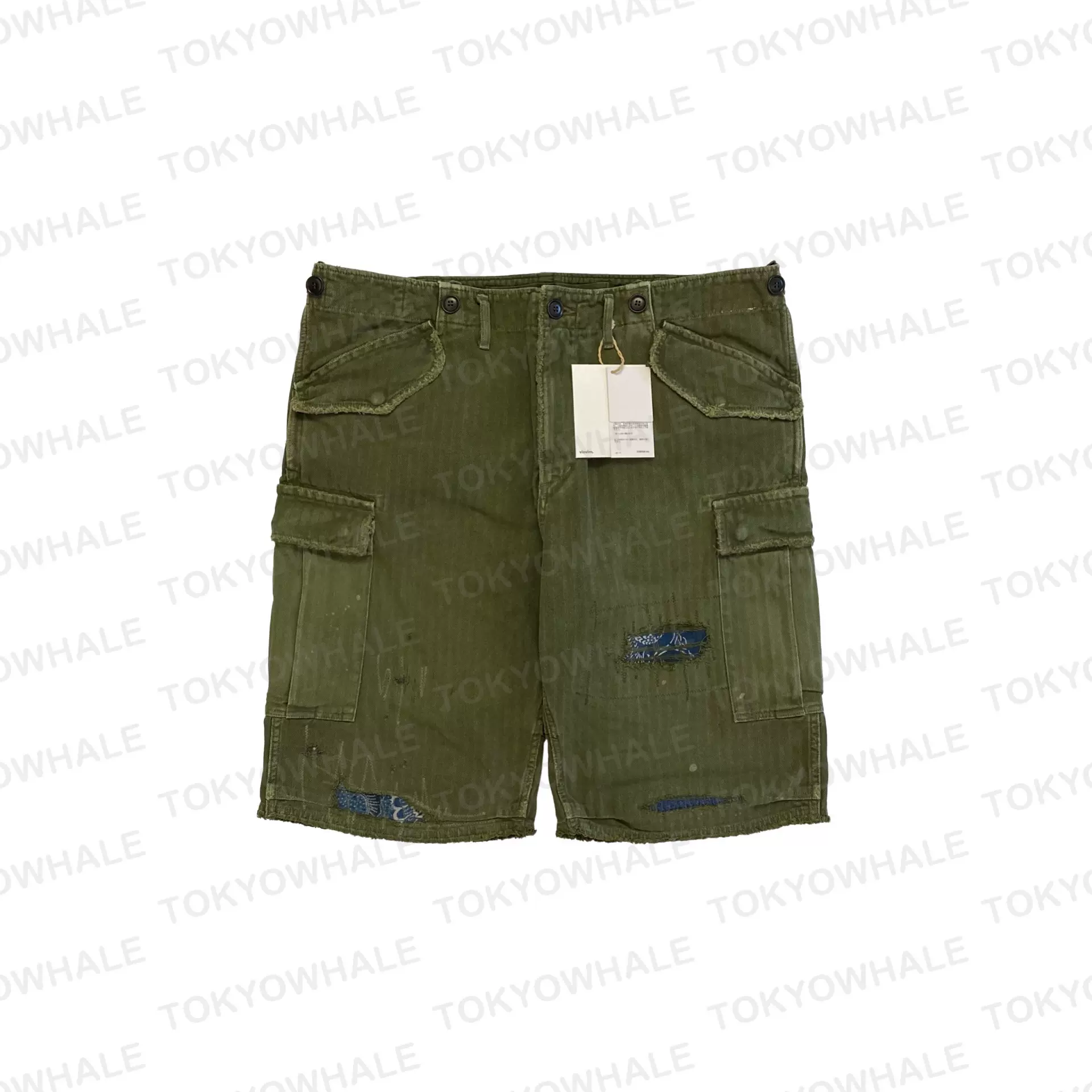 售出】VISVIM 20SS I.C.T. JUMBO EIGER SANCTION SHORTS CRASH-Taobao