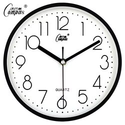 Compass Wall Clock Living Room Clock Creative Stylish Personalized Wall Clock Home Silent Clock Simple Modern Quartz Clock
