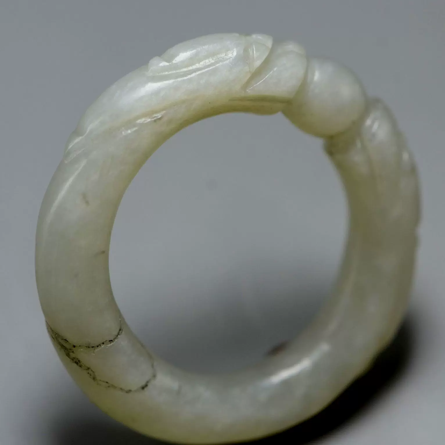 古鏡 青銅鏡 鳳凰龍麒麟鳥 中国古玩 中国美術 唐物 擺件 宋代辽金麒麟凤凰青铜镜手柄古镜寓吉祥真品古玩古董收藏