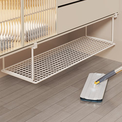 Hole-free washbasin stand under bathroom sink cabinet