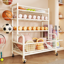 Fitness equipment storage sports tool storage rack basketball