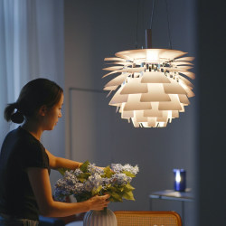 Pinecone Ph Pendant Light for Dining Room, Bedroom, Living Room, Main Light, Light Luxury, High-End Feel, Bar Counter, Duplex Staircase, Open Space, French Retro Style