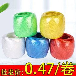 Plastic Rope for Bundling and Packaging, Tear-Resistant Woven Bags, Household Nylon Binding Rope, Grass Ball Tie Rope, Wrapping Rope
