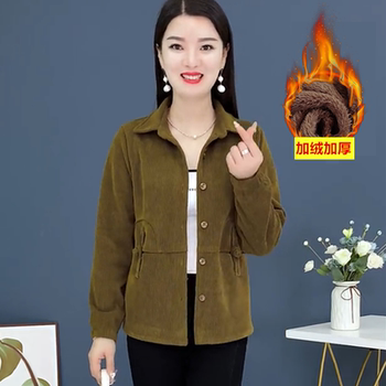 New spring and autumn style corduroy jacket
