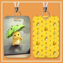 Milk Dragon Card Holder, Card Cover, Meal Card, Campus Card, Access Control Card, Student Bus Pass, Work Id Badge, Factory Id Card, Anime Protective Cover