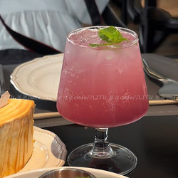 ins Style Short Glass Cup for Sparkling Water, Beverage, Juice, Drink, Soda, Cocktail, High-End Feel