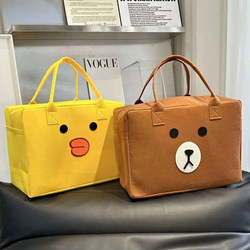 Cartoon Travel Bag Storage Bag, Large Capacity Bag for Storing Clothes, Travel Essentials, Large Bag for Going Out, Luggage Bag