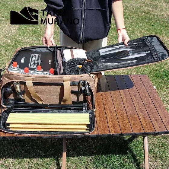 Hot-selling Tuocun outdoor multi-functional picnic bag outdoor camping picnic cooker cassette stove waterproof special storage box
