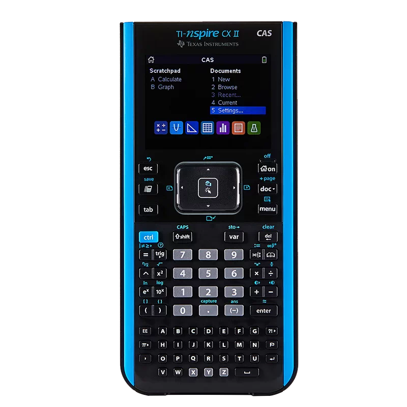 TI-Nspire CX ll CAS 計算機（グラフ電卓 TI-Nspire CX 快い CAS II）
