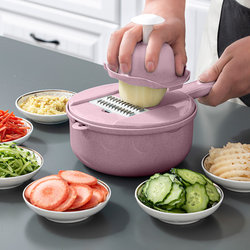 Vegetable Cutting Tool, Potato Shredder, Slicer, Grater, Shredder, Slicer, Grater, Shredder, Multi-Functional Kitchen Tool for Radish