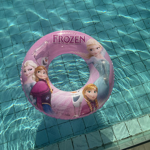 Children's swimming ring underarm ring 2-6-10 years old cartoon girl floating circle lifebuoy thickened inflatable cute baby