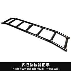 High Pull-Down Bar for Back Muscle Training, Multi-Functional Angled Seated Rowing Handle, Fitness Equipment Accessory