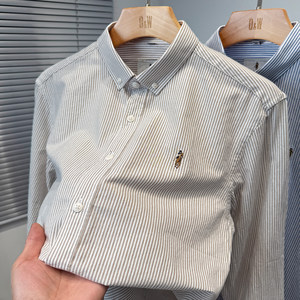 
Classic brand Paul shirt men's long-sleeved autumn and winter new pure cotton shirt men's business casual inner wear inch clothes