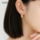 ajidou Ajidou Earrings Women's Trendy Cool Earrings New Earrings European and American Design Niche Gold Earrings Earrings