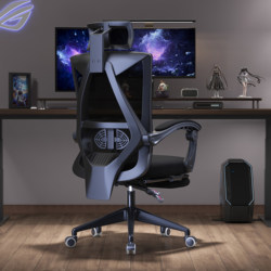 Computer Chair for Home Use, Comfortable for Long Sitting, Reclining Backrest Chair, Adjustable Height Office Chair, Ergonomic Gaming Swivel Chair