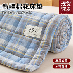 Household Mattress 150Cmx200Cm Mattress for All Seasons, Thin Non-Slip Cotton Quilt, Cotton Quilt Base