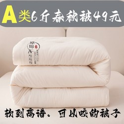 Class a Soybean Fiber Quilt, Winter Quilt, Spring and Autumn Quilt Core, 2026 New Model, Summer Air-Conditioning Quilt, Warm Winter Cotton Bedding