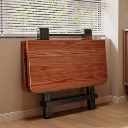 Foldable Table for Home Use, Portable Dining Table, New Model for Hot Pot Dining, Commercial Square Table for Stall Setup