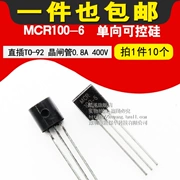 MCR100-6 thyristor điều khiển silicon một chiều 0.8A 400V MCR100 cắm trực tiếp TO-92 (10 cái)