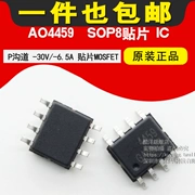AO4459 Kênh P -30V/-6.5A SMD MOSFET (ống hiệu ứng trường) chip SOP8 (5 cái)