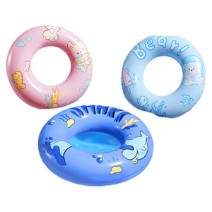 Children's swimming circle children thickened the lifebing rotten girl babies anti-rolling over 2-3-6 years old

