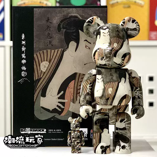 ベアブリック 東洲斎写楽 　三代目大谷鬼次の奴江戸兵衛　1000％ BE@RBRICK 東洲斎写楽 「三代目大谷鬼次の奴江戸兵衛」1000％ – MCT TOKYO