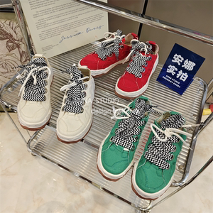 
Removed from the cabinet niche original moral training canvas women's shoes spring versatile ins thick-soled sports and leisure small white bread shoes trendy