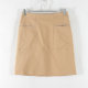 New Japanese style commuting versatile rear invisible zipper high waist slim short skirt for women solid color fashionable hip-covered skirt