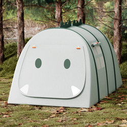 Outdoor Small Tent Camping Playhouse for Boys and Girls, Mosquito Net, Ball Pool, Quick Setup, Fun Little Dinosaur for Kids