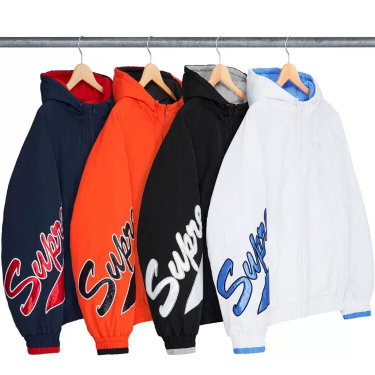 Supreme Sleeve Script Sideline Jacket 麒麟臂夹克棉服-Taobao