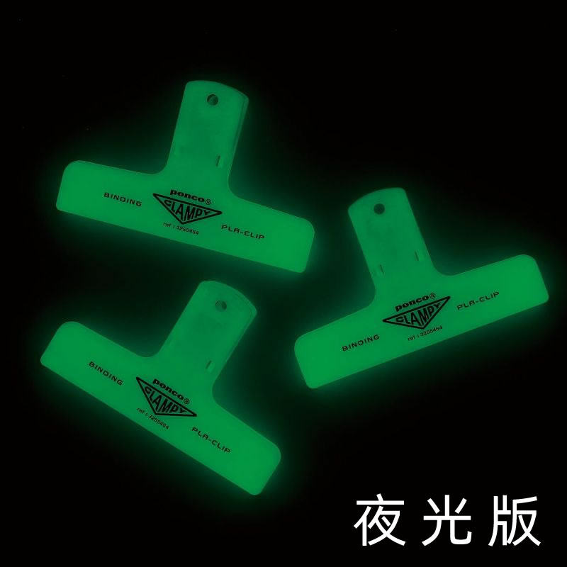 HIGHTIDE PENCO 다채로운 복고풍 플라스틱 클립 티켓 보관 스낵 씰링 포켓 클립-